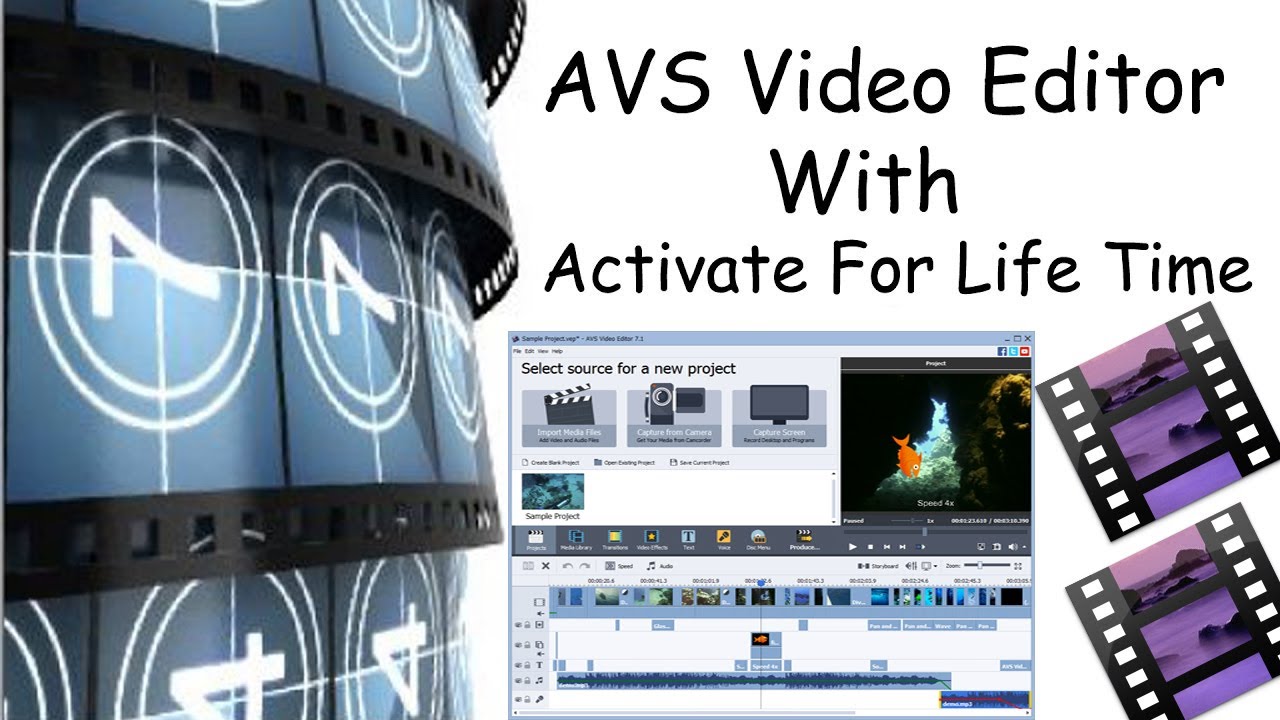 how to activate avs video editor